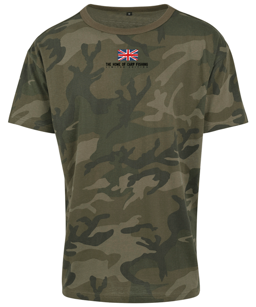 English Carp Fishery Limited Edition Camo T Shirt - Merch1st